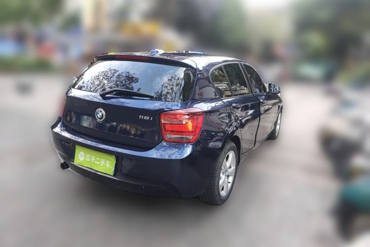 Used BMW 1 Series 2013 Revised 118i Sport Edition Rear Right 45 Deg