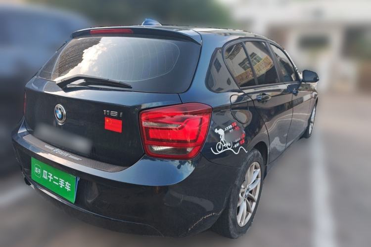 Used BMW 1 Series 2013 Facelifted 118i Leading Edition Rear Right 45 Deg