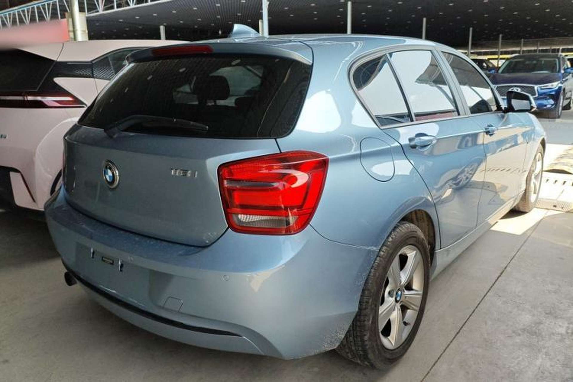 Used BMW 1 Series 2013 Revised 118i Sport Edition Rear Right 45 Deg