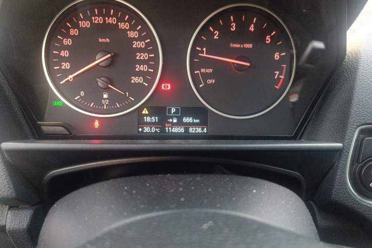 Used BMW 1 Series 2013 Revised 116i Leading Edition Odometer Close Up
