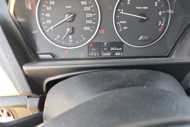 Used BMW 1 Series 2013 Revised 116i Leading Edition Odometer Close Up