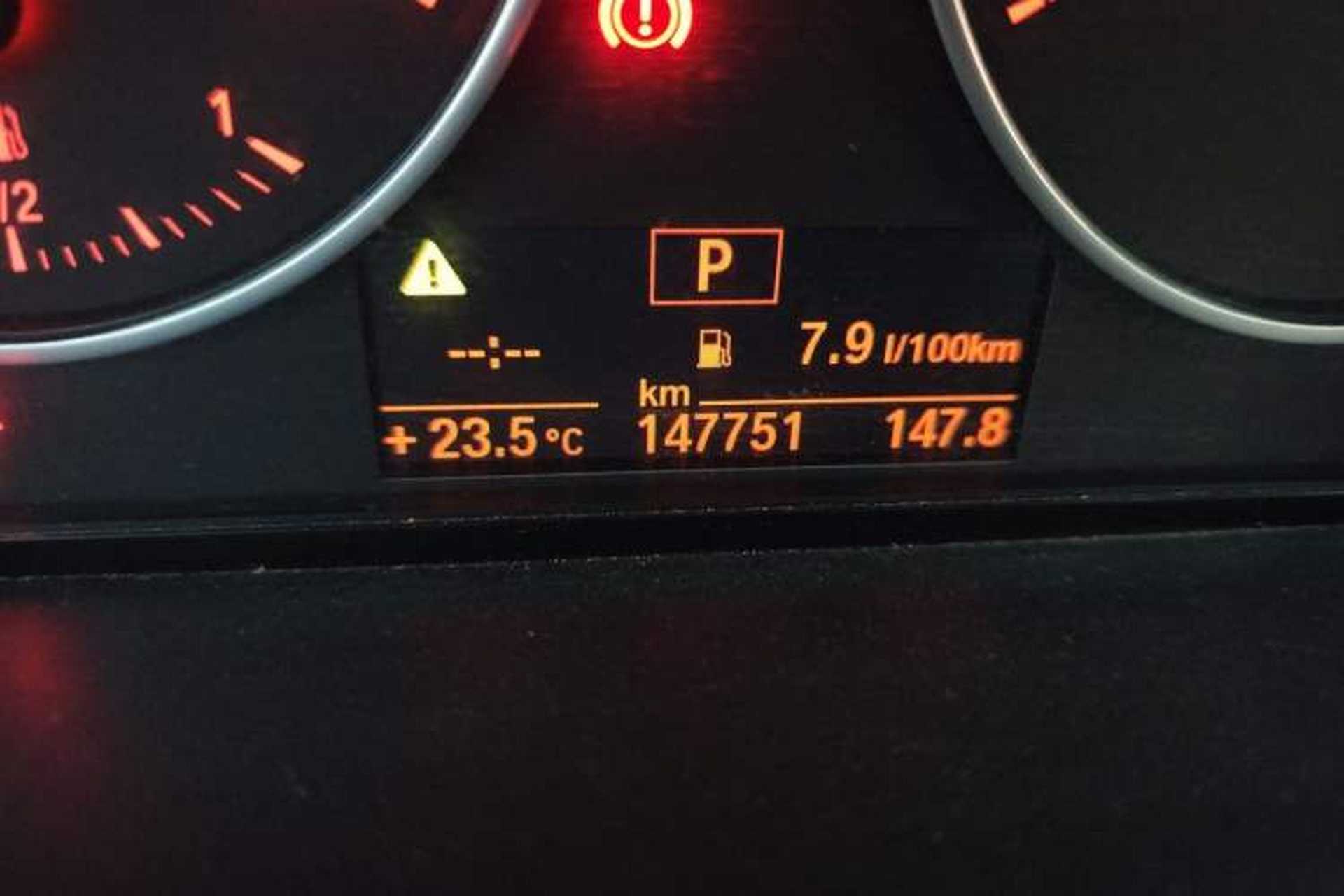 Used BMW 1 Series 2013 Revised 116i Leading Edition Odometer Close Up