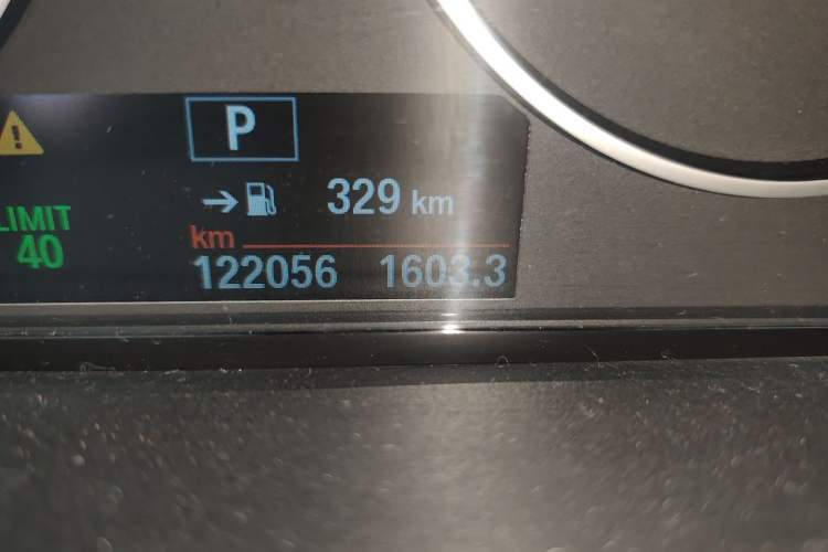 Used BMW 1 Series 2013 Revised 118i Sport Edition Odometer Close Up