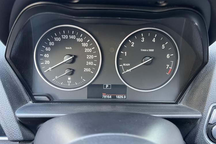 Used BMW 1 Series 2013 Revised 116i Urban Edition Odometer Close Up