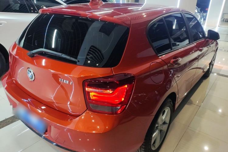Used BMW 1 Series 2013 Revised 118i Sport Edition Rear Right 45 Deg