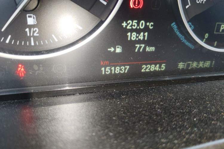Used BMW 1 Series 2013 Facelift M135i 5-Door Version Odometer Close Up