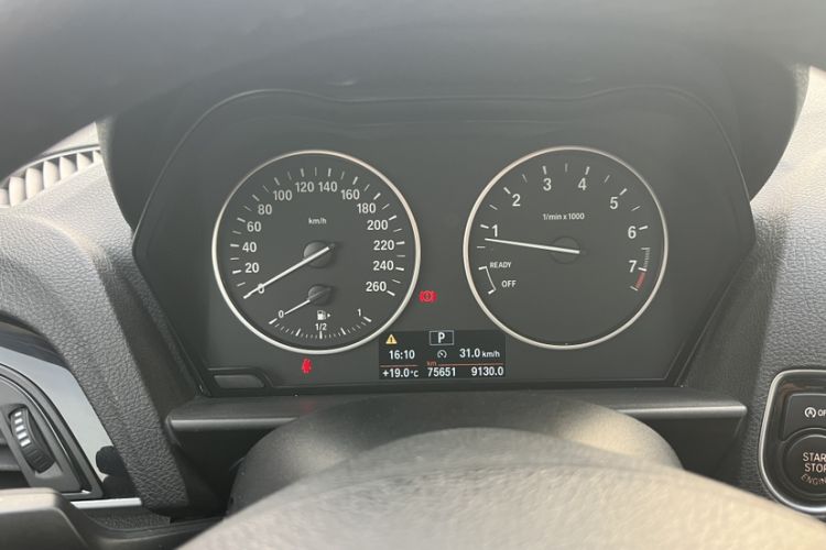 Used BMW 1 Series 2013 Revised 116i Urban Edition Odometer Close Up