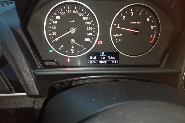 Used BMW 1 Series 2013 Revised 116i Urban Edition Odometer Close Up