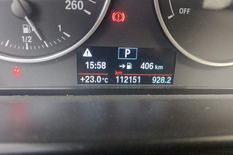 Used BMW 1 Series 2013 Revised 116i Leading Edition Odometer Close Up