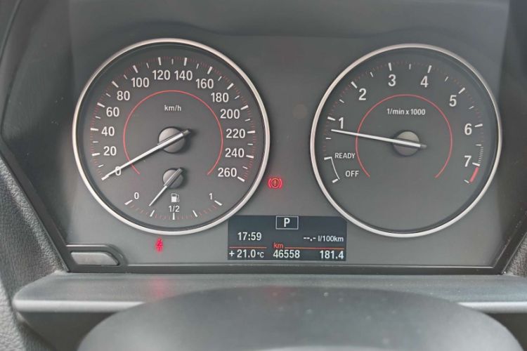Used BMW 1 Series 2013 Revised 118i Sport Edition Odometer Close Up
