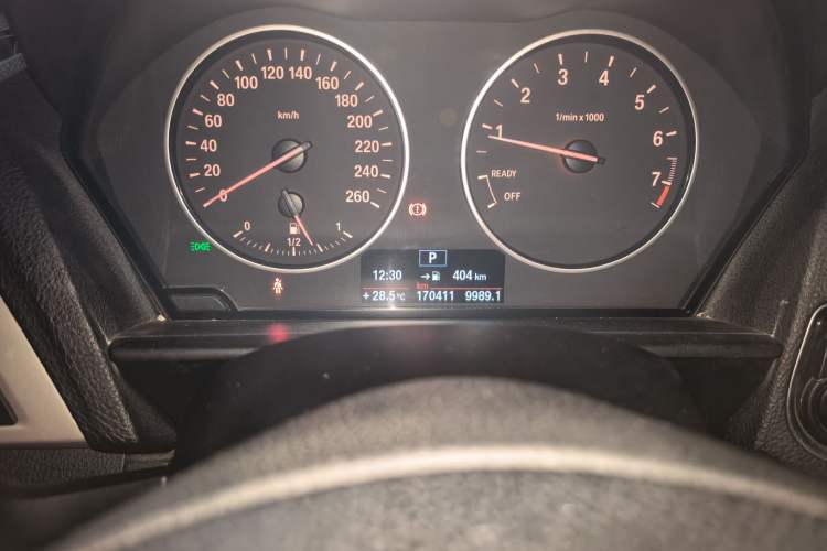 Used BMW 1 Series 2013 Revised 116i Leading Edition Odometer Close Up