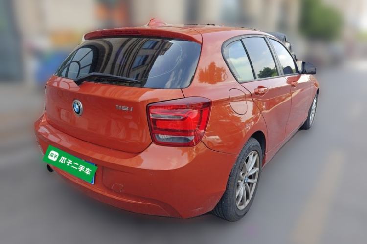 Used BMW 1 Series 2013 Facelifted 118i Leading Edition Rear Right 45 Deg
