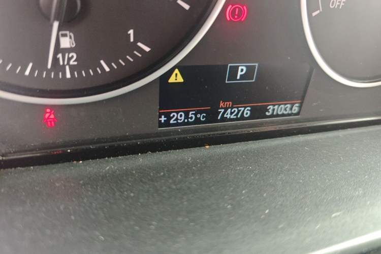 Used BMW 1 Series 2013 Revised 116i Urban Edition Odometer Close Up