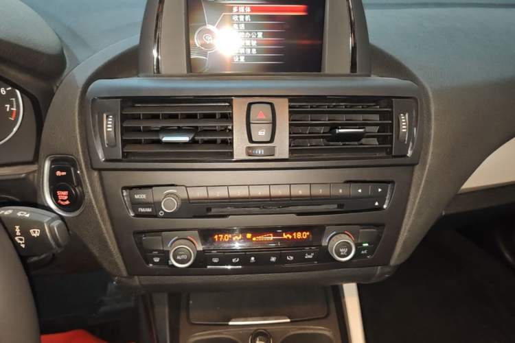 Used BMW 1 Series 2013 Facelifted 118i Leading Edition Audio And AC Panel