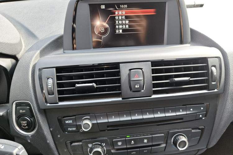 Used BMW 1 Series 2013 Revised 116i Leading Edition Audio And AC Panel