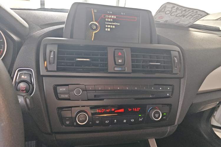 Used BMW 1 Series 2013 Facelifted 118i Leading Edition Audio And AC Panel