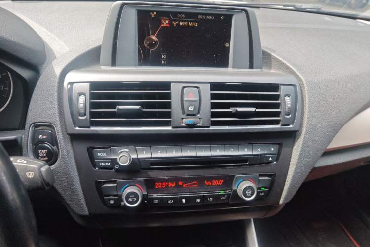 Used BMW 1 Series 2013 Facelifted 118i Leading Edition Audio And AC Panel
