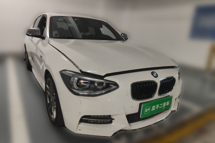Used BMW 1 Series 2013 M135i 5-door model Front Right 45 Deg