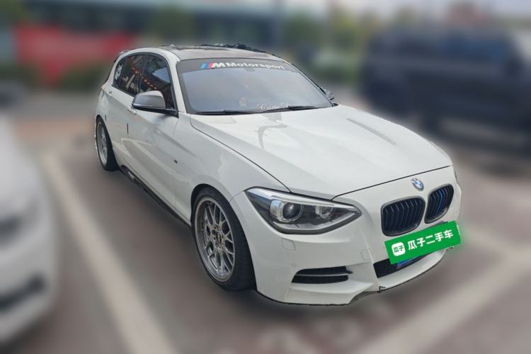 Used BMW 1 Series 2013 M135i 5-door model Front Right 45 Deg