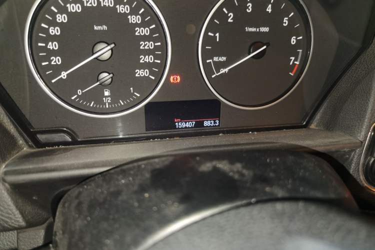 Used BMW 1 Series 2013 Revised 116i Leading Edition Odometer Close Up