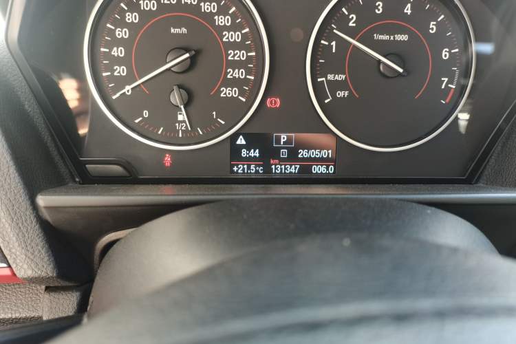 Used BMW 1 Series 2013 Revised 118i Sport Edition Odometer Close Up