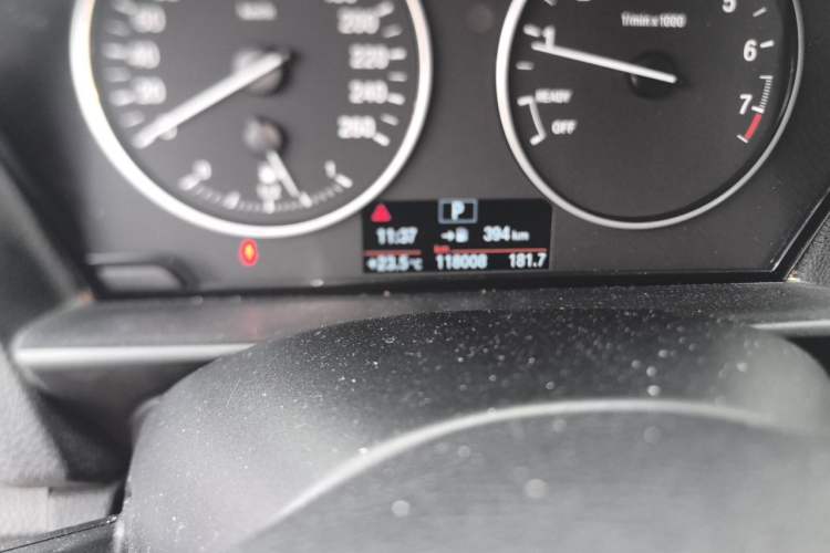 Used BMW 1 Series 2013 Revised 116i Urban Edition Odometer Close Up