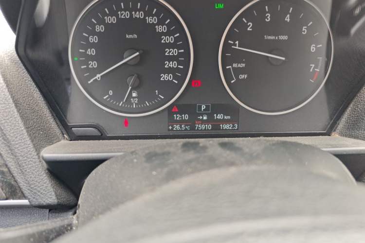 Used BMW 1 Series 2013 Revised 116i Urban Edition Odometer Close Up