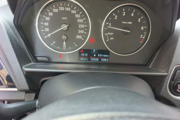 Used BMW 1 Series 2013 Revised 116i Leading Edition Odometer Close Up