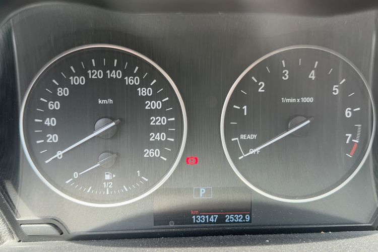 Used BMW 1 Series 2013 Revised 116i Leading Edition Odometer Close Up