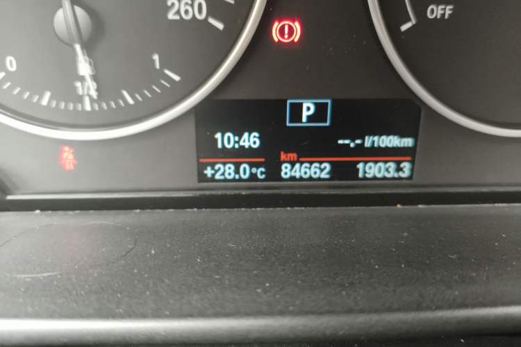 Used BMW 1 Series 2013 Revised 116i Urban Edition Odometer Close Up