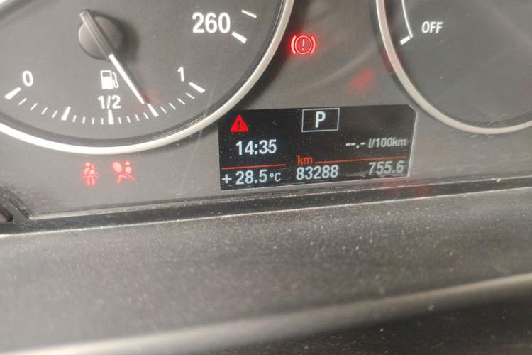 Used BMW 1 Series 2013 Revised 116i Urban Edition Odometer Close Up