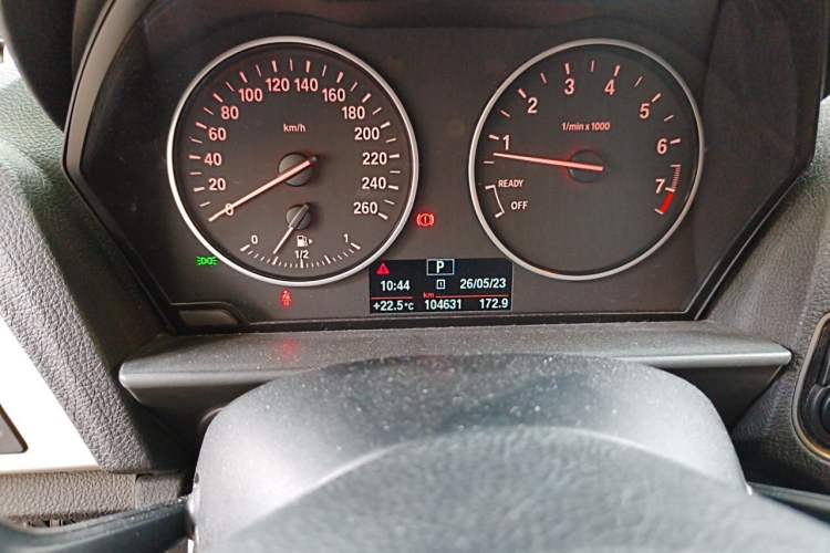 Used BMW 1 Series 2013 Revised 116i Leading Edition Odometer Close Up
