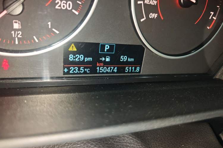 Used BMW 1 Series 2013 Revised 118i Sport Edition Odometer Close Up