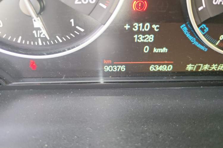 Used BMW 1 Series 2013 Revised 125i Sport Edition Odometer Close Up
