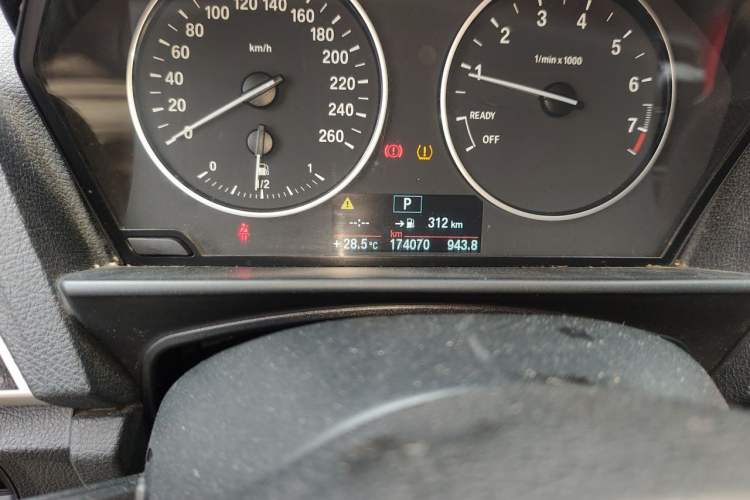 Used BMW 1 Series 2013 Revised 116i Leading Edition Odometer Close Up