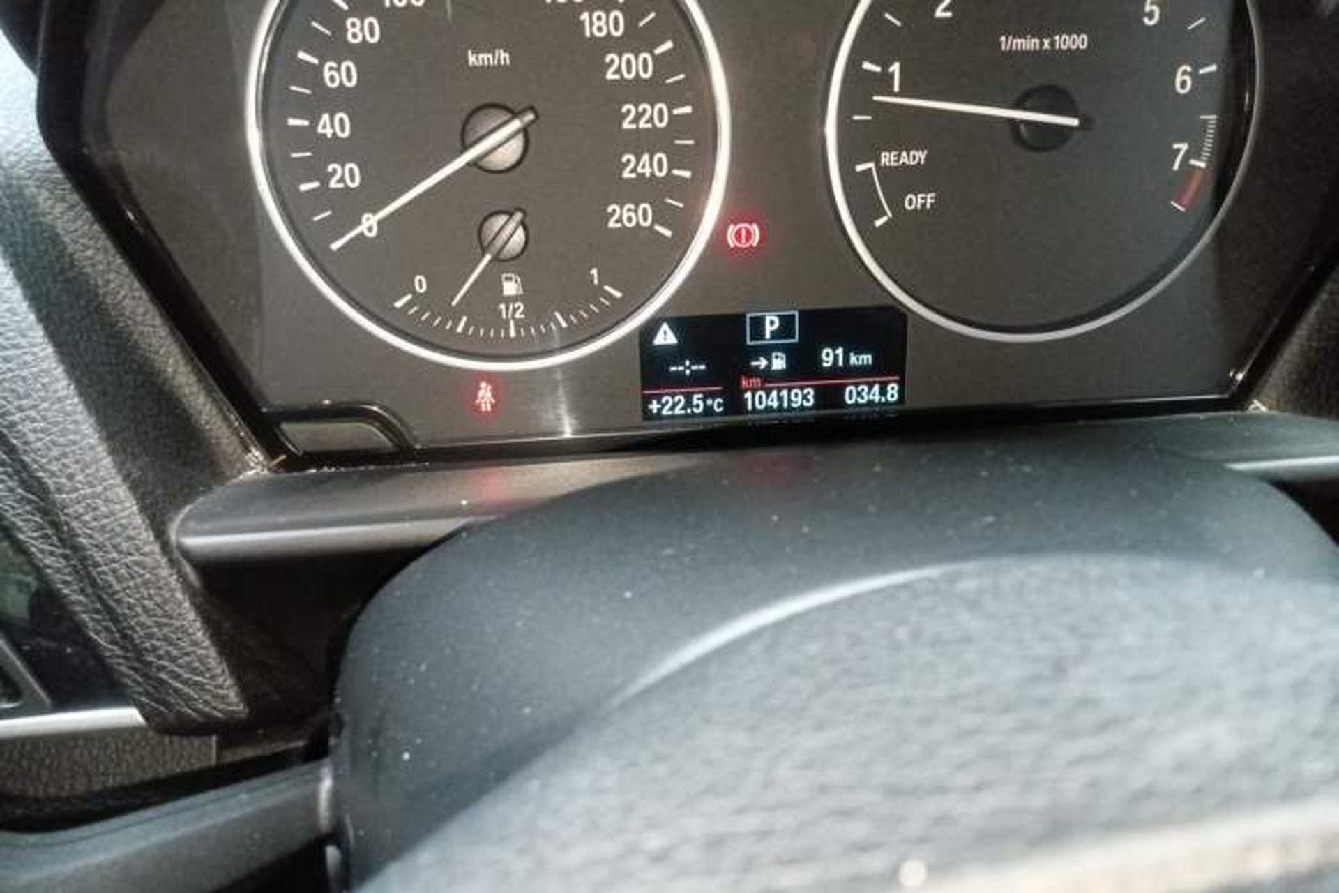 Used BMW 1 Series 2013 Revised 116i Urban Edition Odometer Close Up