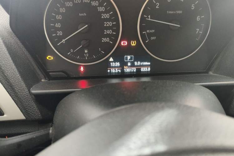Used BMW 1 Series 2013 Revised 116i Leading Edition Odometer Close Up