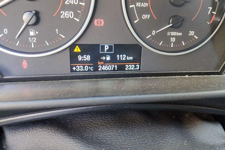 Used BMW 1 Series 2013 Revised 116i Leading Edition Odometer Close Up