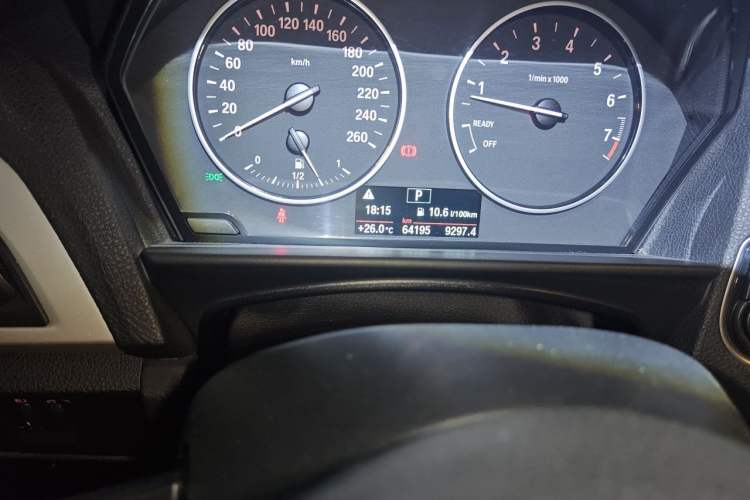 Used BMW 1 Series 2013 Revised 116i Leading Edition Odometer Close Up