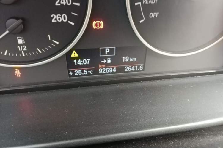 Used BMW 1 Series 2013 Revised 116i Leading Edition Odometer Close Up