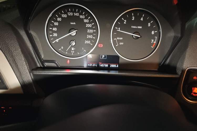 Used BMW 1 Series 2013 Revised 116i Leading Edition Odometer Close Up