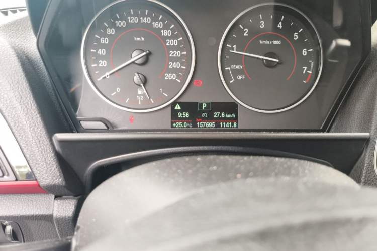 Used BMW 1 Series 2013 Revised 118i Sport Edition Odometer Close Up