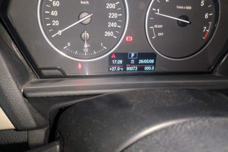 Used BMW 1 Series 2013 Revised 116i Urban Edition Odometer Close Up