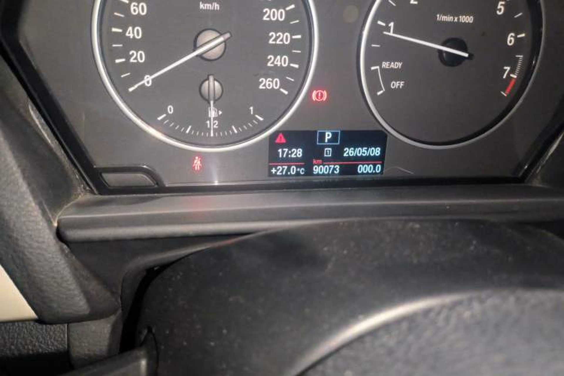 Used BMW 1 Series 2013 Revised 116i Urban Edition Odometer Close Up