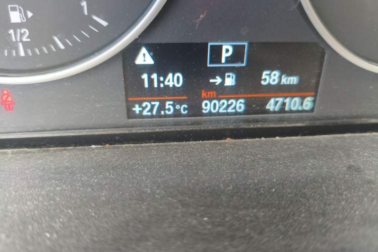 Used BMW 1 Series 2013 Revised 116i Leading Edition Odometer Close Up