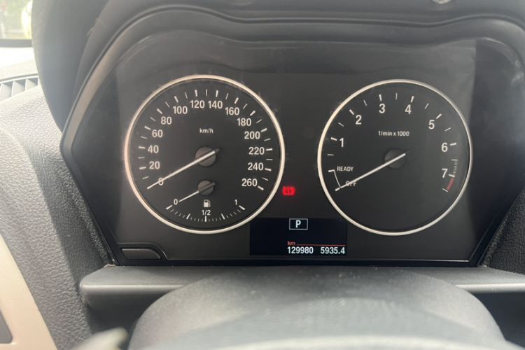 Used BMW 1 Series 2013 Revised 116i Leading Edition Odometer Close Up