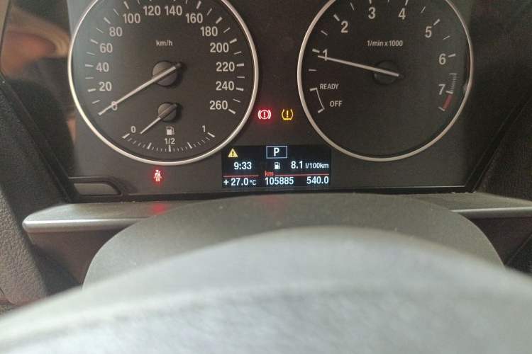 Used BMW 1 Series 2013 Revised 116i Leading Edition Odometer Close Up