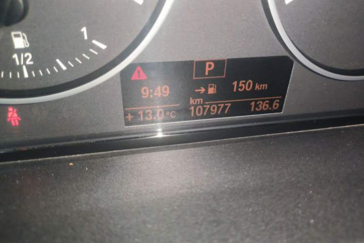Used BMW 1 Series 2013 Revised 116i Urban Edition Odometer Close Up