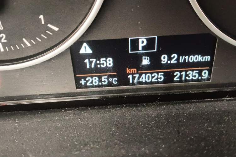 Used BMW 1 Series 2013 Revised 116i Leading Edition Odometer Close Up