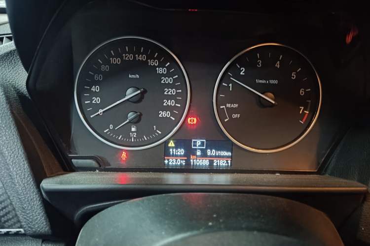 Used BMW 1 Series 2013 Revised 116i Urban Edition Odometer Close Up